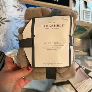 Threshold Velvet Sham